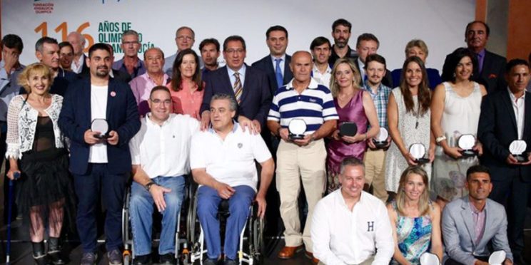 Fotografía homenajeados Andalucía