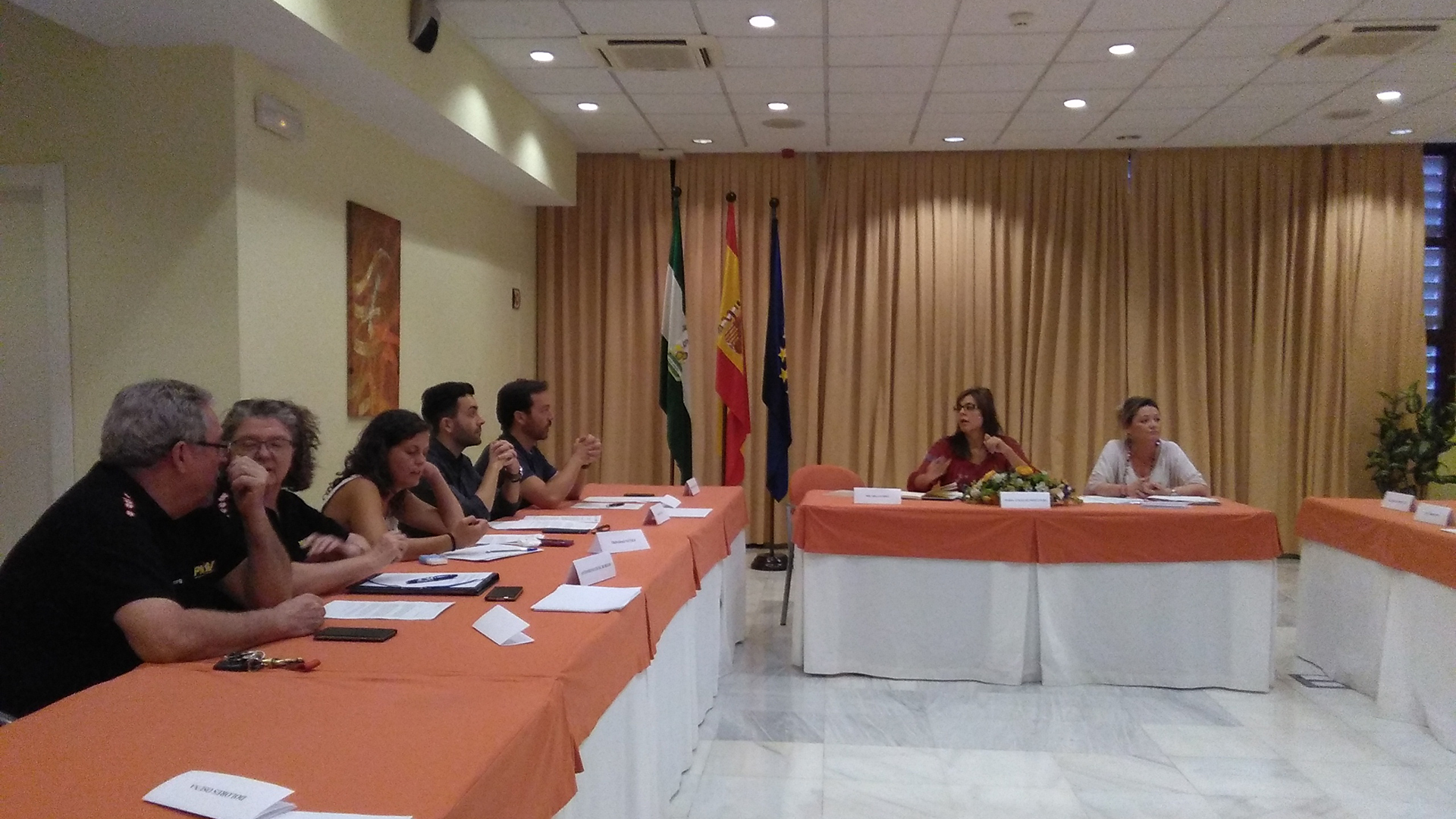 fotografía grupo de trabajo sobre seguridad vial