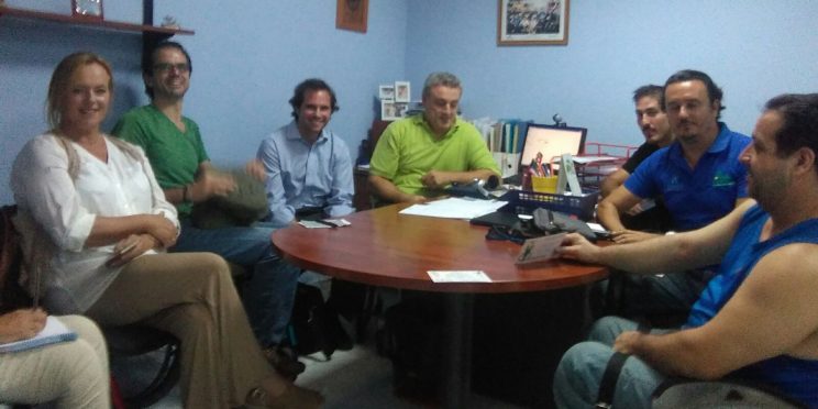 fotografía miembros de los clubes deportivos