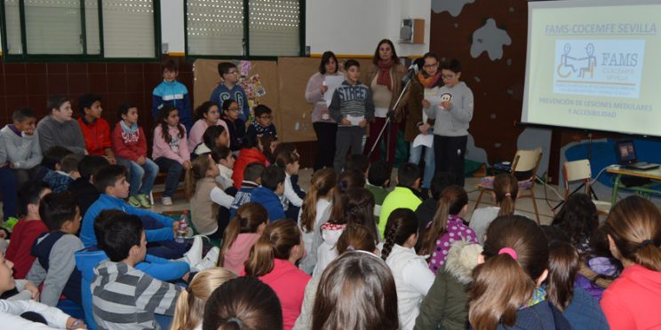 fotografía de alumnos asistentes en Gilena