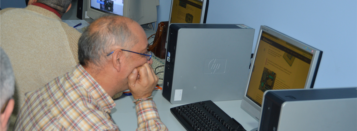 fotografía alumno durante el curso de redes sociales