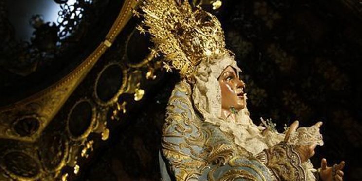 Fotografía de la Virgen Macarena