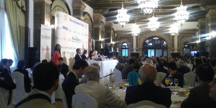 fotografía asistentes al Fórum Europa. Tribuna Andalucía