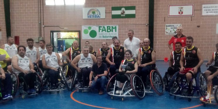 Fotografía jugadores BSR Vistazul y BSR Puertollano Amiab