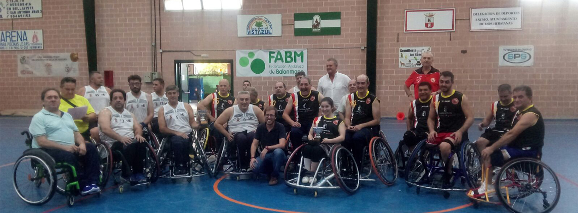 Fotografía jugadores BSR Vistazul y BSR Puertollano Amiab