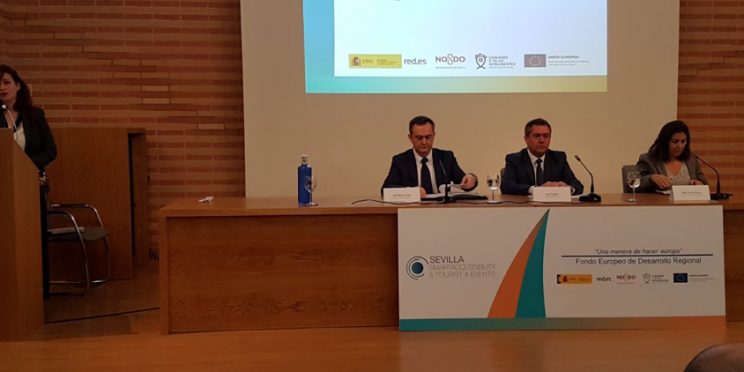 fotografía participantes en jornada Sevilla Smart Accessibility