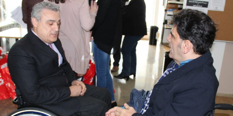 fotografía presidente y director general de personas con discapacidad