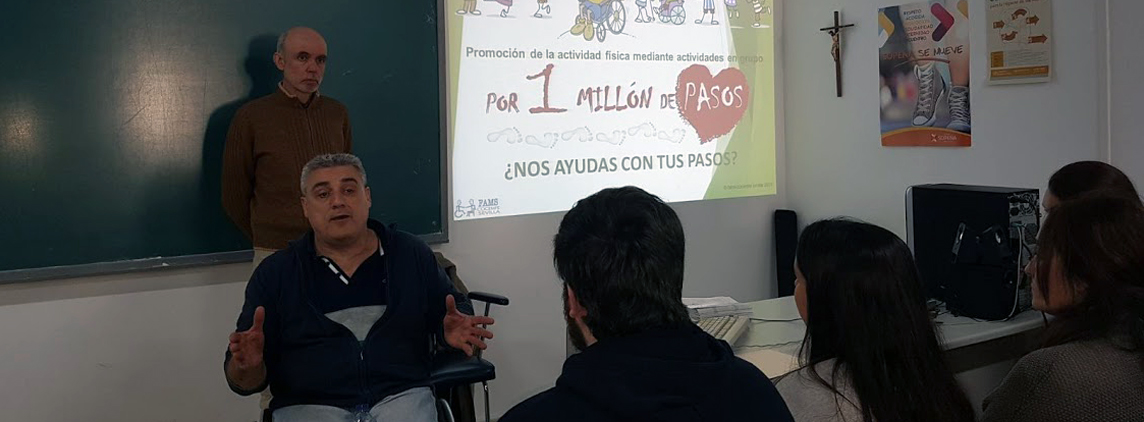 fotografía participantes campaña un millón de pasos