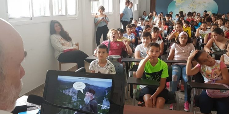 fotografía charla Fundación Mornese