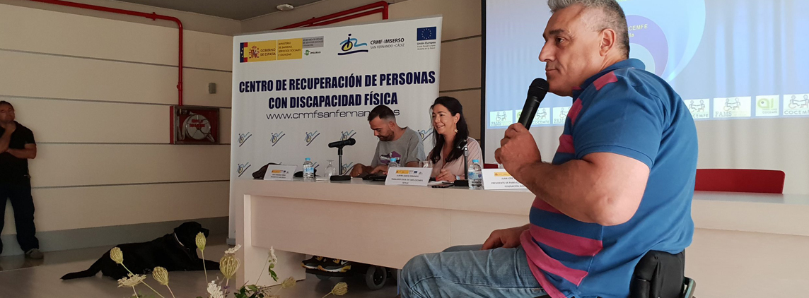 fotografía presentación en CRMF San Fernando