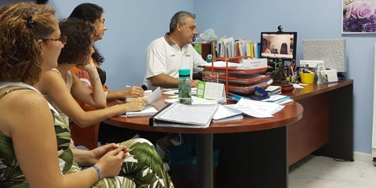 fotografía videoconferencia Andalucía Inclusiva IRPF