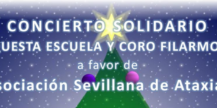 imagen cartel concierto solidario ataxias