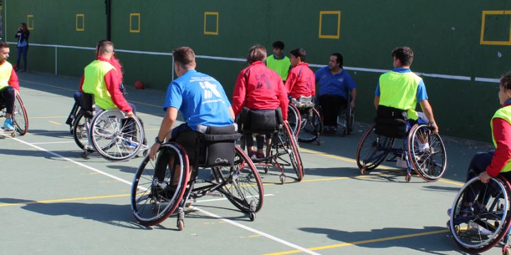 Fotografía partido en la Jornada de Deporte CESUR