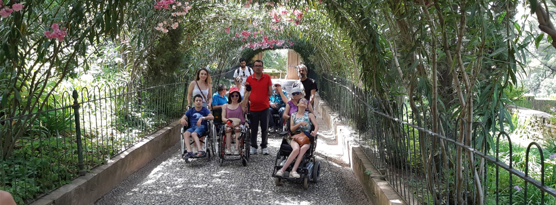 fotografía asistentes visita Granada