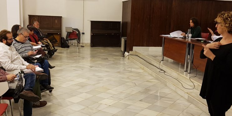 fotografía asistentes al Consejo Municipal de personas con discapacidad