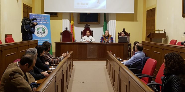 fotografía mesa de accesibilidad en Écija (Sevilla)