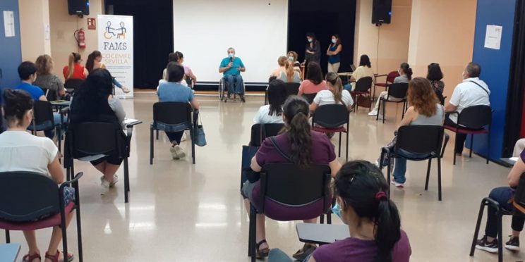 Fotografía Taller de asistencia personal entreparques