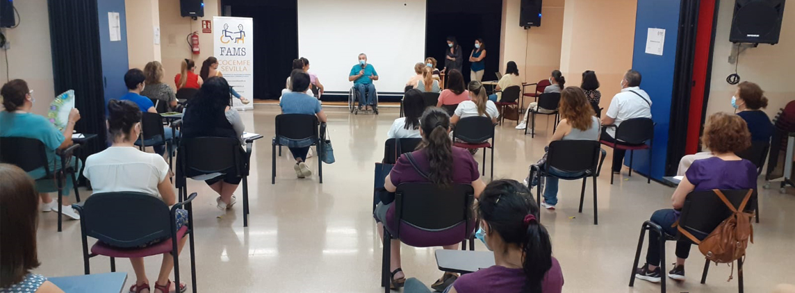 Fotografía Taller de asistencia personal entreparques