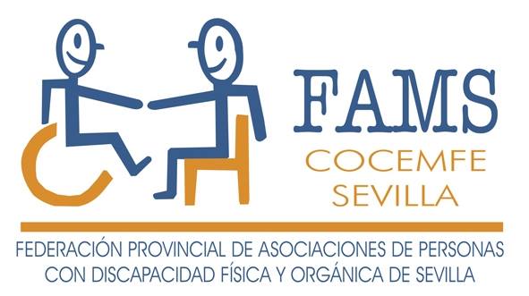 Logotipo antiguo FAMS COCEMFE Sevilla