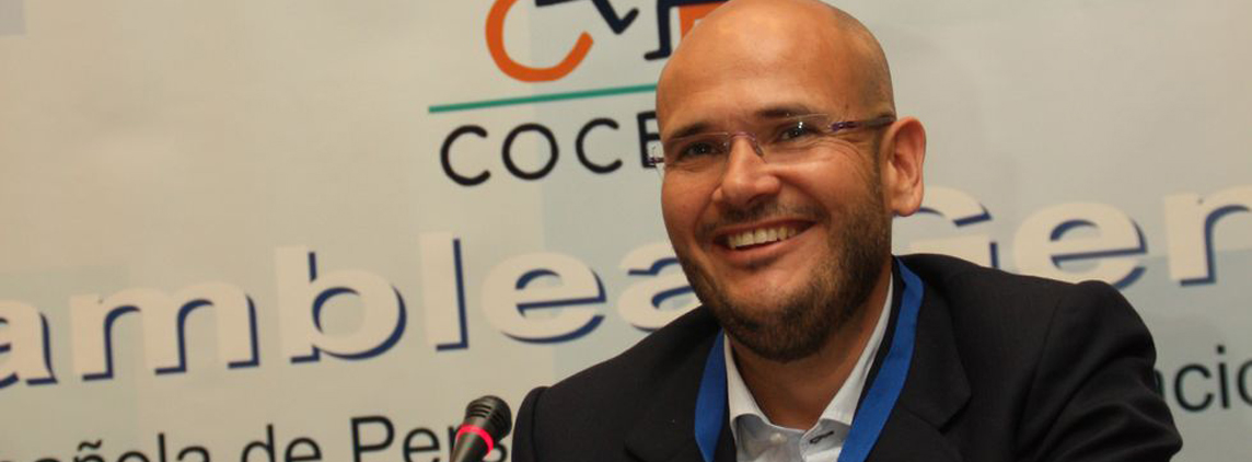 fotografía Anxo Queiruga Vila, nuevo presidente de COCEMFE