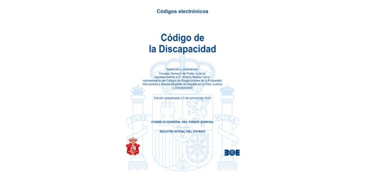 imagen BOE codigos discapacidad