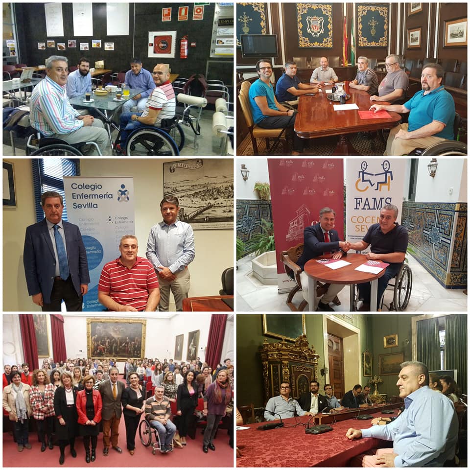 Recopilatorio de fotografías Avances FAMS COCEMFE Sevilla