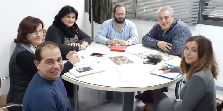 fotografía reunión creación Comisión de Accesibilidad en el municipio rural de Écija