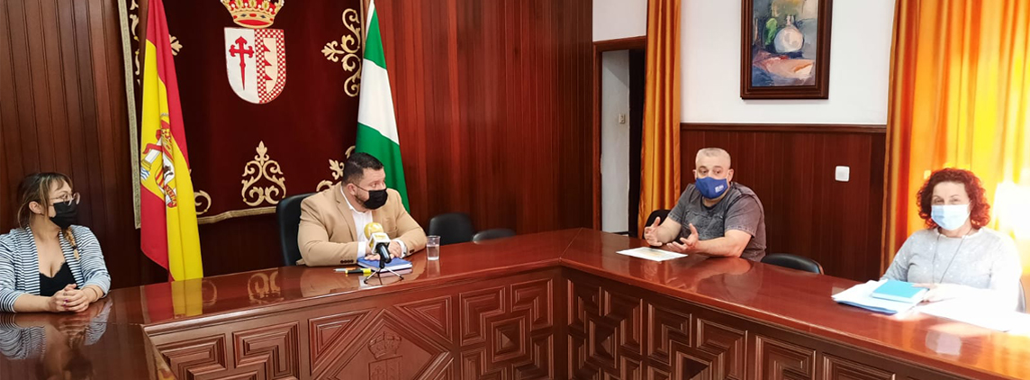 Fotografía reunión ayuntamiento EL RUBIO