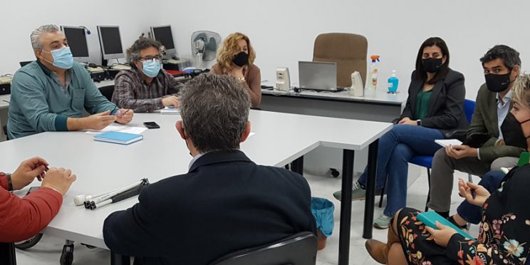 fotografía reunión audiodescripción