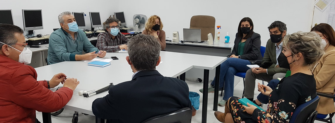 fotografía reunión audiodescripción