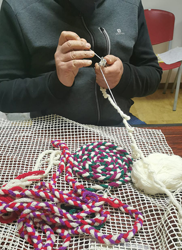 Fotografía taller ASPAYDES