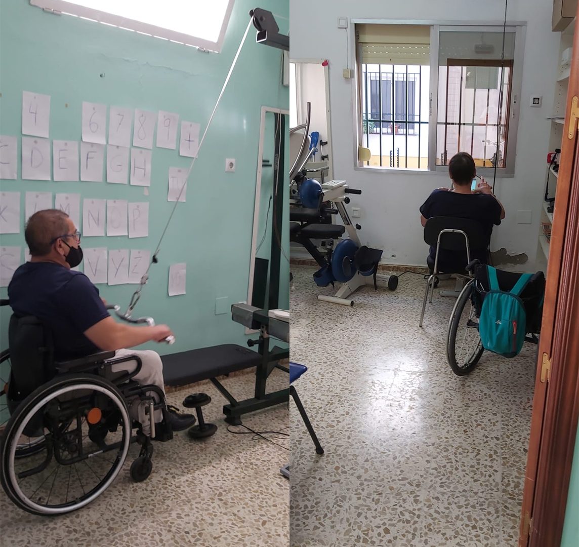 Fotografía servicio fisioterapia Yo te cuido