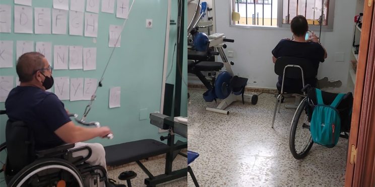 Fotografía servicio fisioterapia Yo te cuido