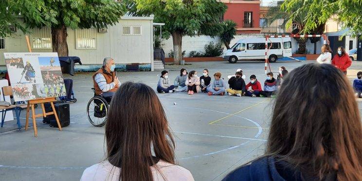 Fotografía Sensibilización en colegios de la Algaba (Sevilla)