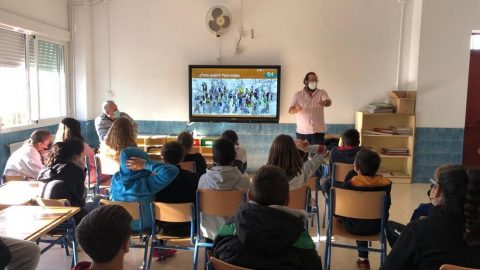 Fotografía Jornadas Discapacidad en centros escolares