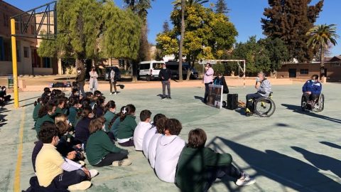 Fotografía Jornadas Discapacidad en centros escolares