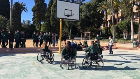 Fotografía Jornadas Discapacidad en centros escolares