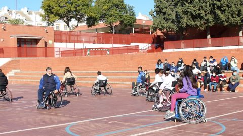 Fotografía Jornadas Discapacidad en centros escolares