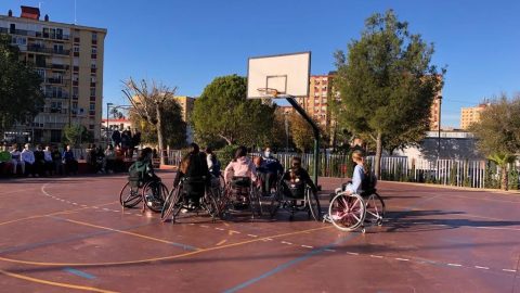 Fotografía Jornadas Discapacidad en centros escolares