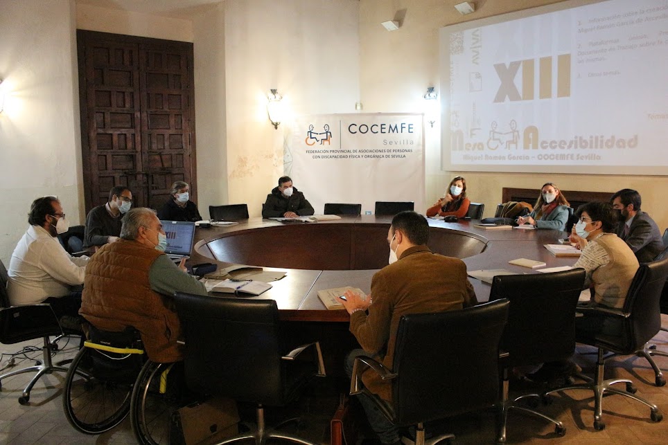 Fotografía de la XIII Mesa de Accesibilidad