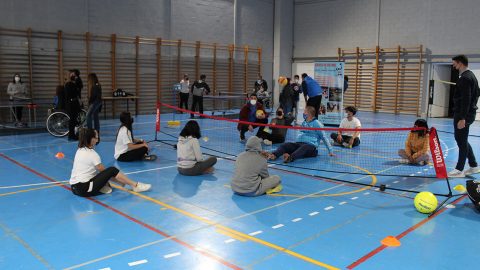 Fotografía Inauguración Protagonistas 7. Voley adaptado