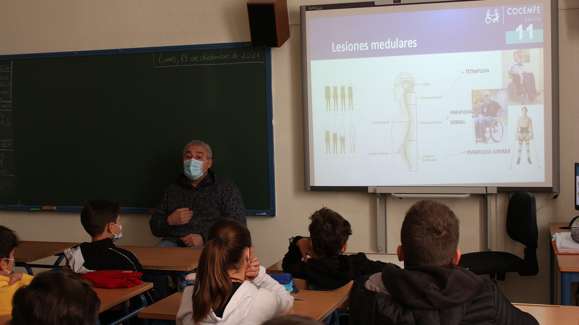 Fotografía charlas sensibilización Gines