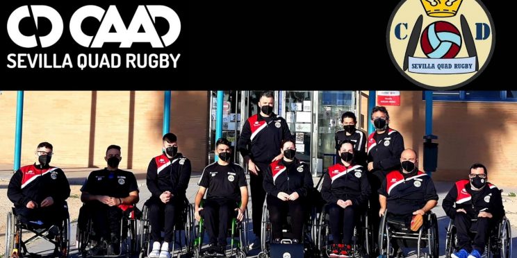 Fotografía integrantes Sevilla Quad Rugby