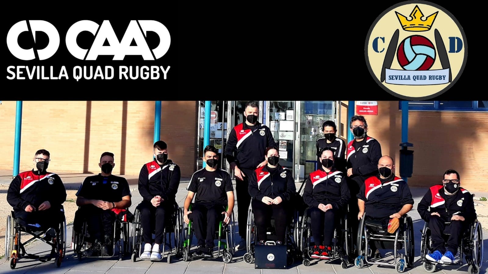 Fotografía integrantes Sevilla Quad Rugby