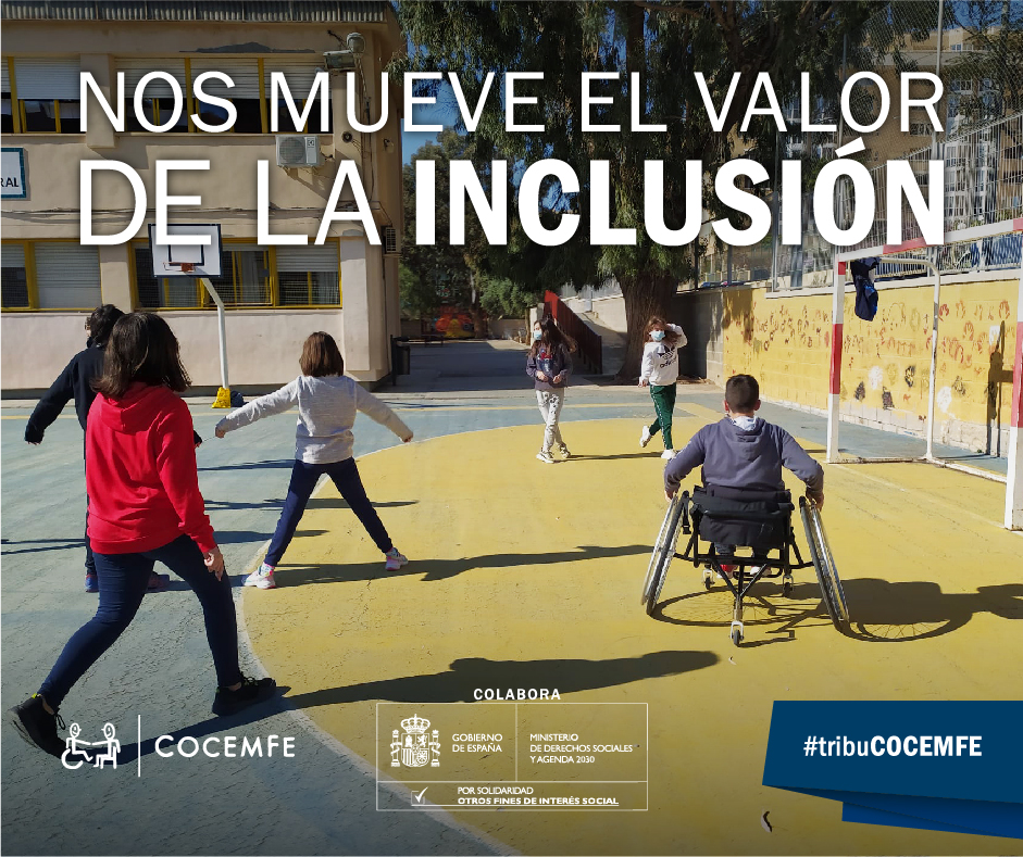 Imagen COCEMFE TRIBU Nos mueve el valor de la inclusión