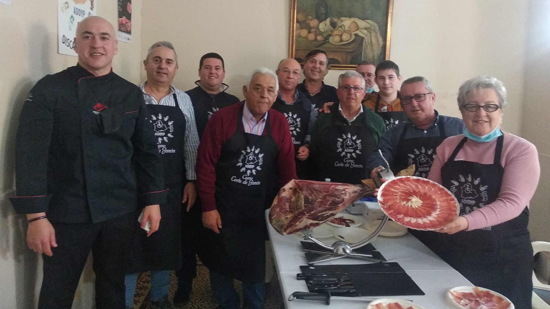 Fotografía Curso cortador jamón en ADOYP