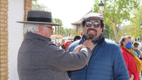 Fotografía Asociación Cultural Patén y Pepe Fernández, coordinador del Camino