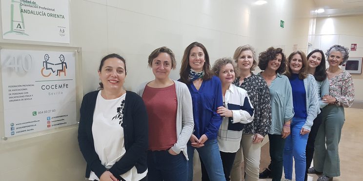 Fotografía Técnicas Andalucía Orienta de COCEMFE Sevilla