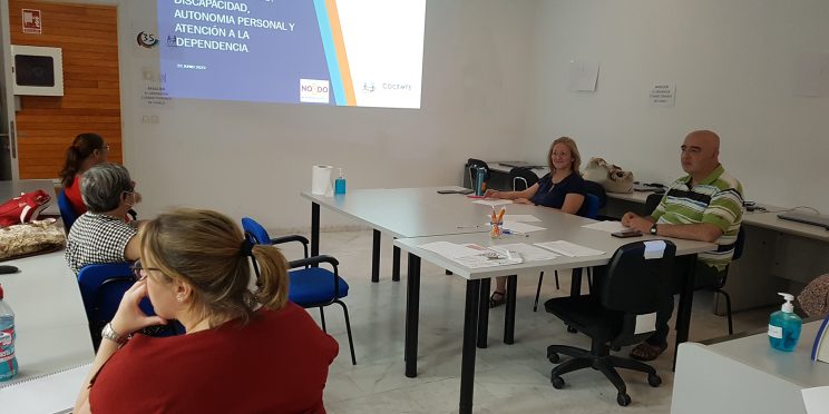 Fotografía Taller prelaboral Marco normativo discapacidad 1