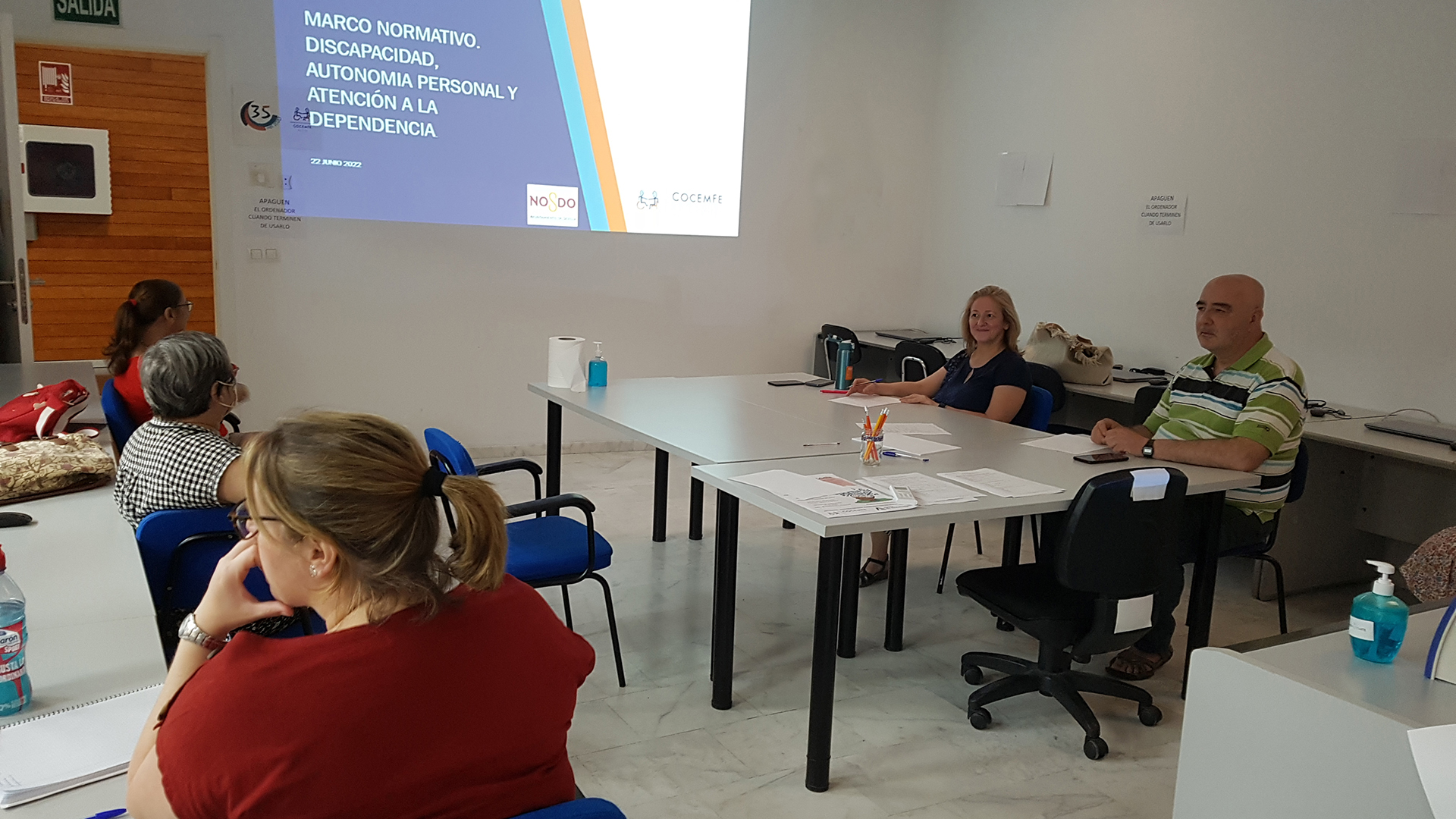 Fotografía Taller prelaboral Marco normativo discapacidad 1